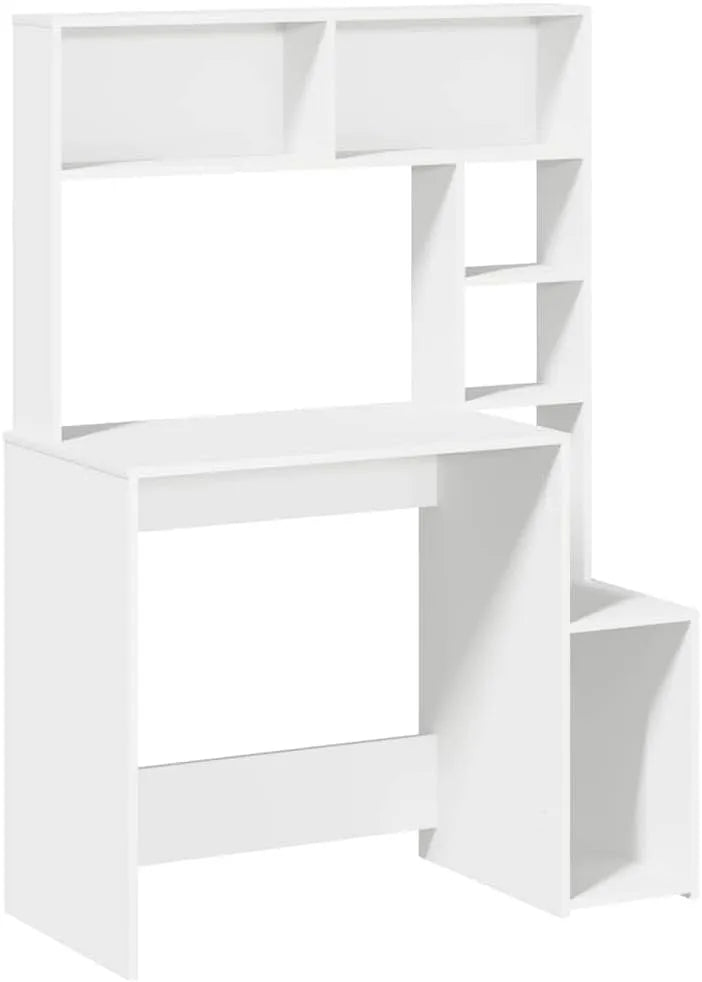 Biurko, 100x45x140, 100x45x140 cm, materiał drewnopochodny, kolor biały, do biura