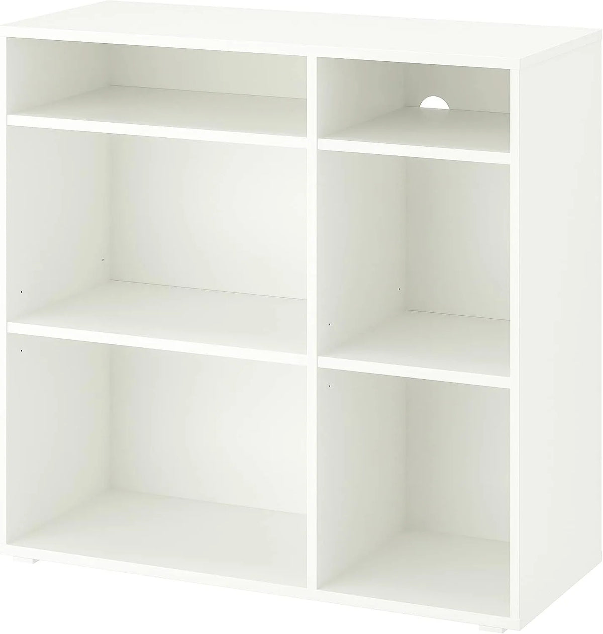 Regał IKEA, VIHALS, 95 x 37 x 90 cm, 4 półki, kolor biały