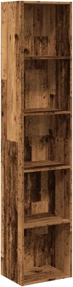 Regał na książki, 40x30x189, 40x30x189 cm, drewno, do biura