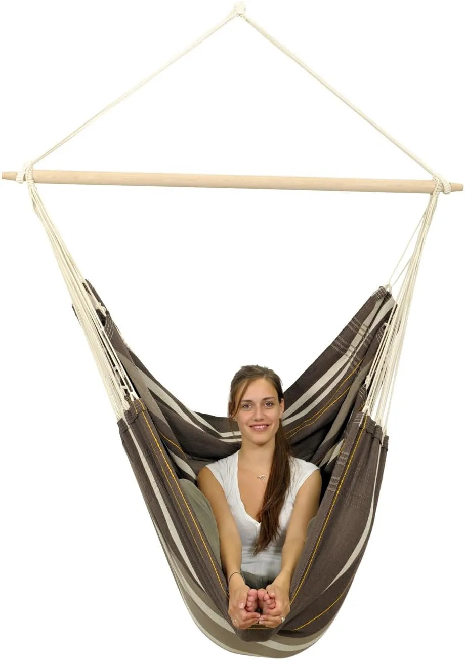 Fotel wiszący, Amazonas - XXL, 2 m x 1,4 m, siedzisko podwieszane do domu i ogrodu
