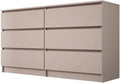 Komoda, 139 x 79 x 39 cm, mebel z szufladami do przechowywania
