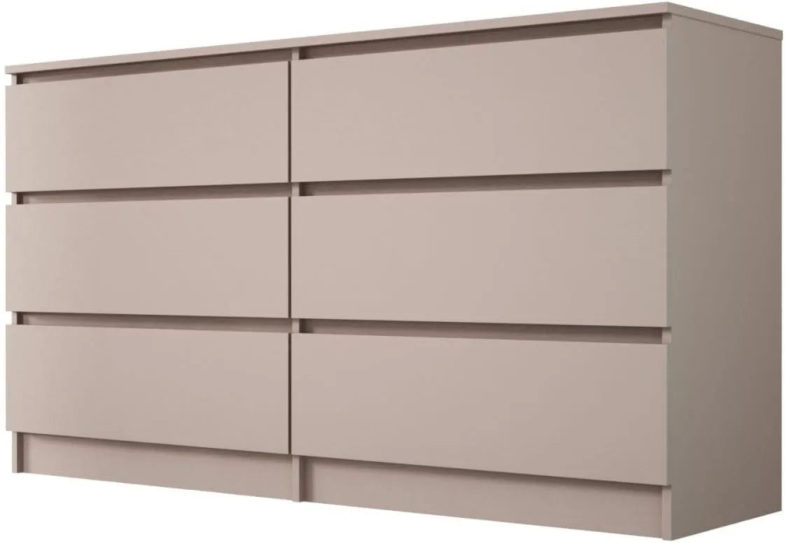 Komoda, 139 x 79 x 39 cm, mebel z szufladami do przechowywania