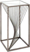 Stolik kawowy, metal, szer. 30 x gł. 30 x wys. 60 cm